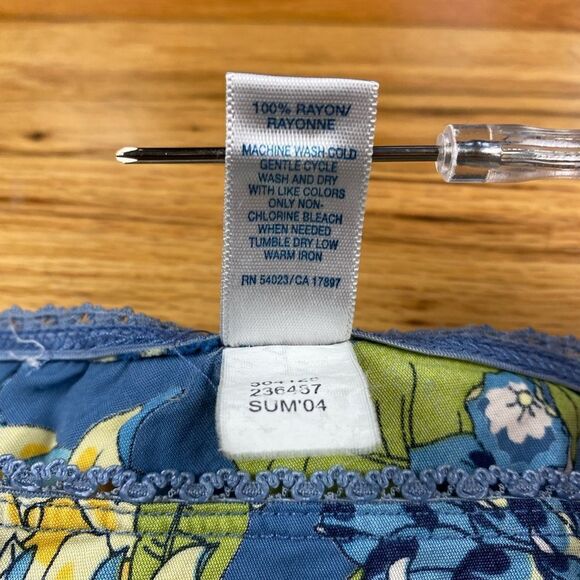 🪦 Y2K Old Navy Floral Midi Skirt Size 6 (bundle 3 for 30 deal) - Picture 7 of 7